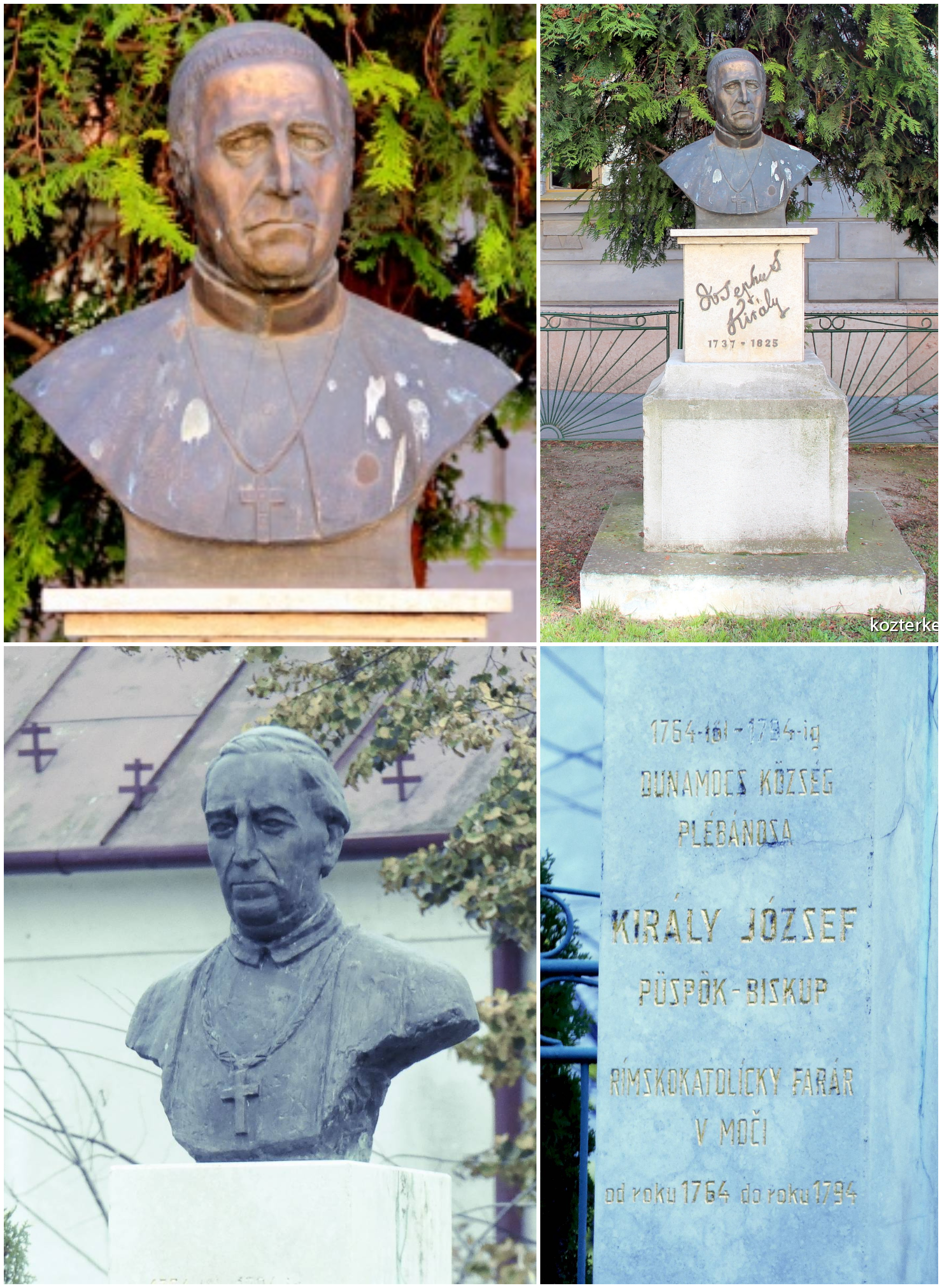 Kiraly Jozsef szobrai
