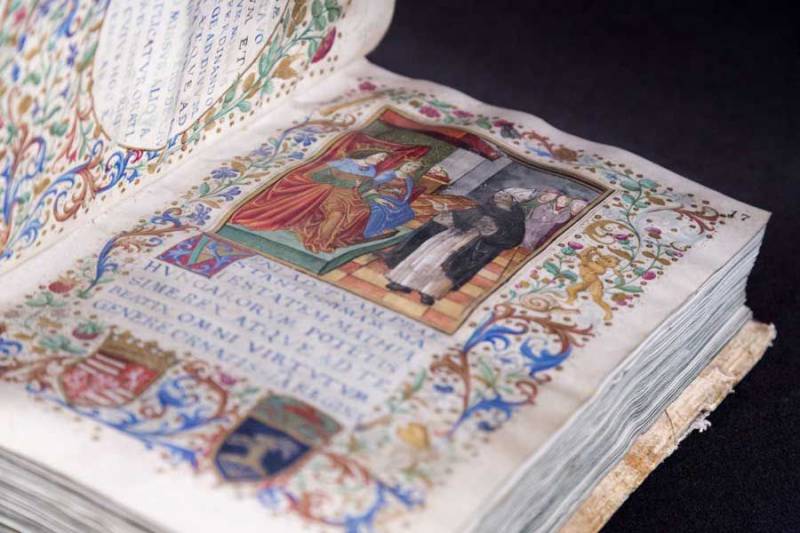 Petrus Ransanus: Epitome rerum Hungaricarum (Buda, 1489/90) (Forrás: OSZK Virtuális corvinák)
